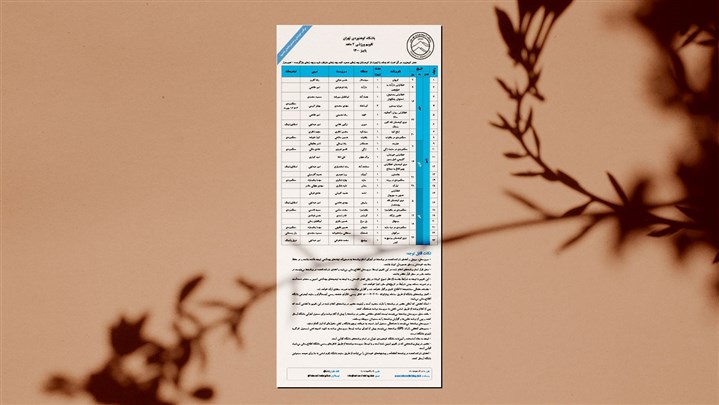 تقویم ورزشی باشگاه کوهنوردی تهران برای فصل پاییز ۱۴۰۰ منتشر شد
