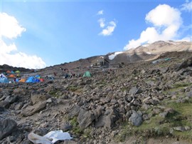 قله دماوند ازجبهه شمالشرقی